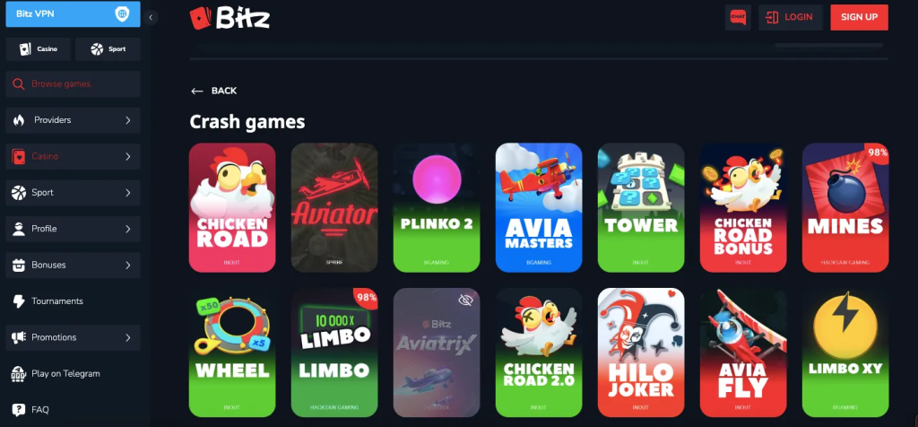 Bitz.io Casino